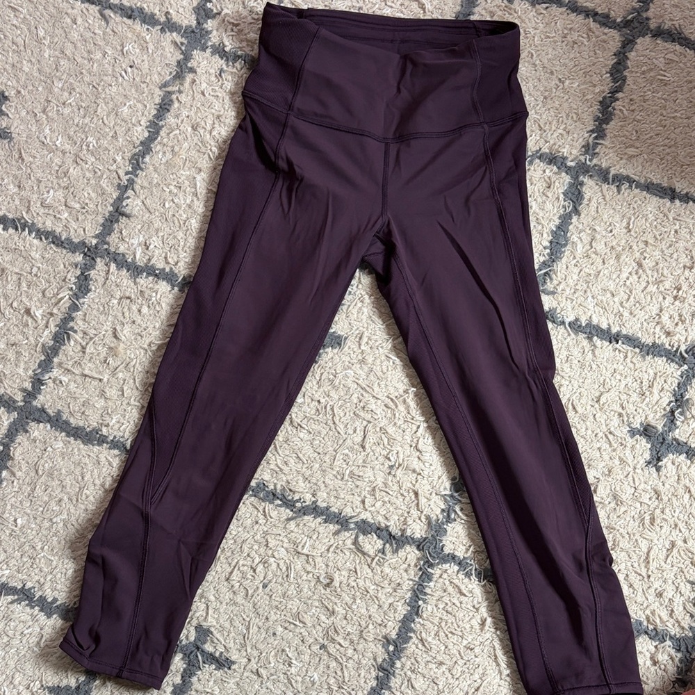 lululemon athletica Deep Plum High-Rise Leggings